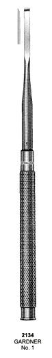 Bone Chisels Gardner No.1
