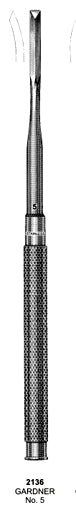 Bone Chisels Gardner No.5