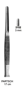 Bone Chisels and Gouges Partsch Grooved 3mm