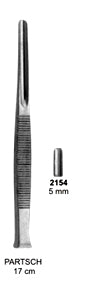 Bone Chisels and Gouges Partsch Grooved 5mm
