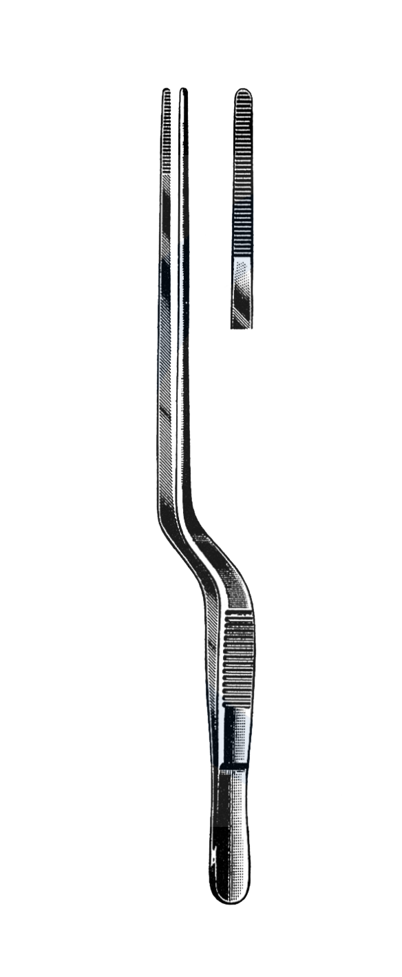 Gruenwald Nasal Forceps, Bayonet 8" (20.5 cm) - Garana Industries