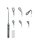 Coakley Ethmoid Currettes 6 1/2" (16.5 cm), Set Of Six - Garana Industries