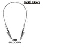 Napkin Holder Ball Chain