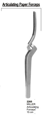 Articulating Papers Forceps Miller 15cm Curved