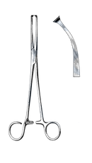 Colver Tonsil Seizing Forceps, Curved 7 1/2" (19 cm) - Garana Industries