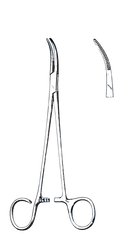 Schnidt Tonsil Forceps, 7 1/2" (19 cm), Slightly Curved Jaws, 1 Open Ring - Garana Industries