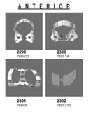 Rubber Dam Clamps Anterior 4 Pieces