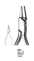 Orthodontic Pliers Pesso Collar