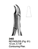 Orthodontic Pliers Contouring Plier Reynols 13cm