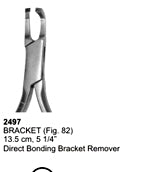 Orthodontic Pliers Bracket Direct Bonding Bracket Remover 13.5cm