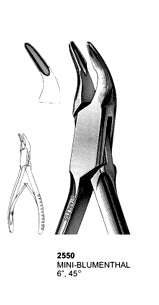 Rongeurs Mini Blumenthal 6" 45°