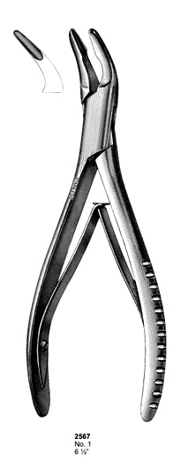 Rongeurs No.1  6-1/2"