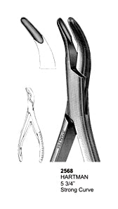 Rongeurs Hartman  5-3/4" Strong Curve