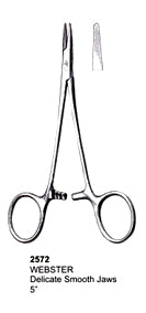 Needle Holders Webster Delicate Smooth Jaws 5"
