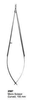 Micro Scissor Curved 155mm