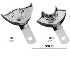 Impression Trays For Crown & Bridge Work Solid Set of 02 Pieces