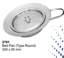 Bed Pan Round Type Adult / Child Stainless Steel