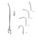 Randall Kidney Stone Forceps, 9" (23 cm), 1/2 Curve - Garana Industries