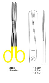 TC Operating Standard Scissor 16cm Straight ( BL/BL )