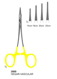 TC Needle Holder Hegar vascular 18cm