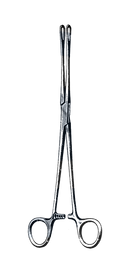 Schweizer ( Bauer ) Uterine Cervix Holding Forceps 9 1/2" (24 cm) - Garana Industries