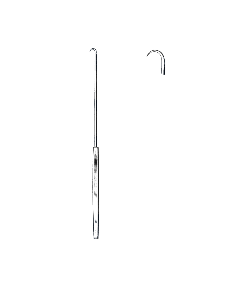 Emmett Uterine Tenaculum Hook, 9" (23 cm)