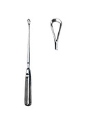 Sims Uterine Curette, Sharp, 10 1/4" (26 cm), Size