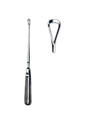 Sims Uterine Curette, Sharp, 10 1/4" (26 cm), Size