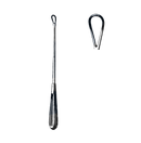 Thomas Uterine Curette, Blunt,  10 1/4" (26 cm), Size