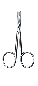 Suture Scissors, Spencer Stitch Scissors 3 1/2" (9 cm) - Garana Industries