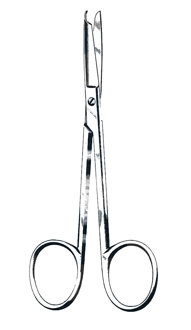 Suture Scissors, Littauer Stitch Scissors, Slender 4 1/2" (11.5 cm) - Garana Industries