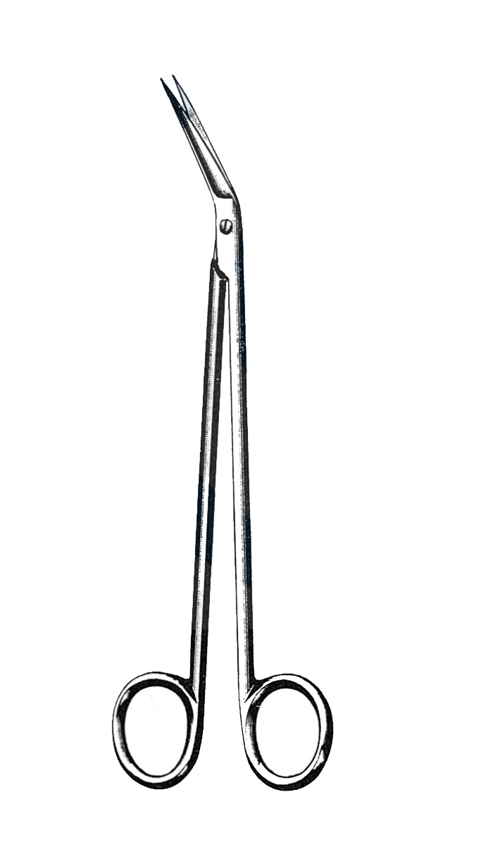 Potts-Smith Scissors 25° Angle 7 1/2" (19 cm) - Garana Industries