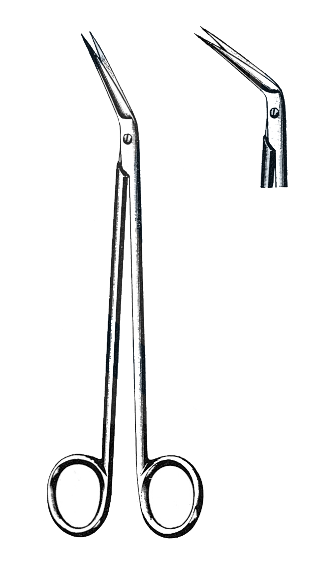 Potts-Smith Scissors 60° Angle 7" (18 cm) - Garana Industries