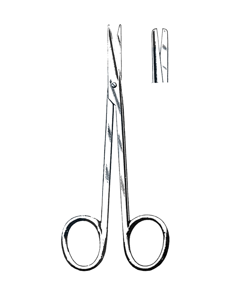 Sadler Nasal Scissors, Straight, Blunt/Blunt 5" (12.5 cm) - Garana Industries