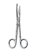 Knowles Bandage Scissors 5 1/2" (14 cm) - Garana Industries