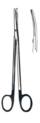 Metzenbaum Scissors Curved 7" (18 cm) - Garana Industries