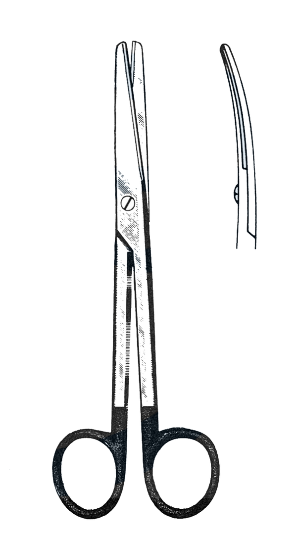 Ostomy Scissors Curved German 2 TC METZENBAUM Plus Mayo Dissecting Scissors Curved 5.5 Inches Stainless Steel Curved Scissors - Foto 3