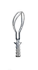 Simpson Obstetrical Forceps 12" (30 cm) - Garana Industries