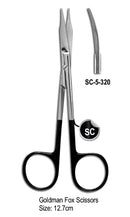 Goldman Fox Scissor Super Cut Scissor 12.7cm with Black Color Rings