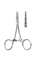 Hartman Mosquito Forceps, Straight 3 1/2" (9 cm) - Garana Industries