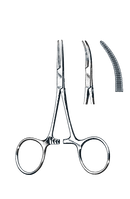 Hartman Mosquito Forceps, Curved 3 1/2" (9 cm) - Garana Industries
