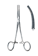 Rochester-Ochsner Forceps Curved 7 1/4" (18.5 cm) - Garana Industries