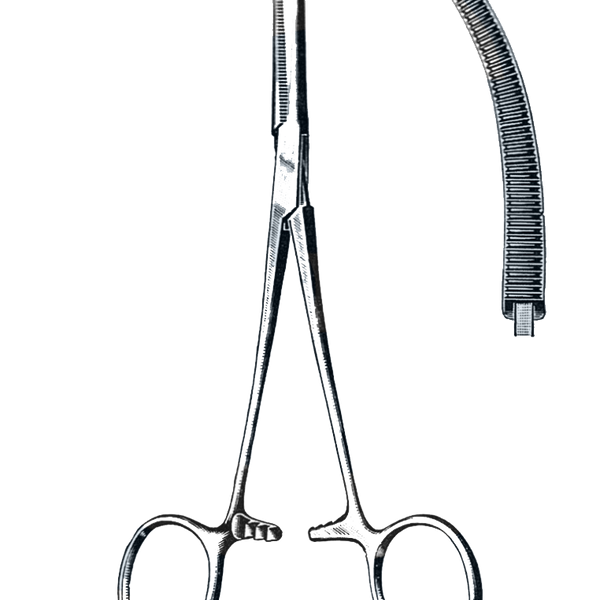 Stainless Steel Gordon Griffiths Hook Removers / Forceps – 8” & 10” Straight & Curved (2-Piece Set)