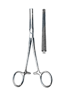 Rochester-Ochsner Hysterectomy Forceps, Straight 10" (25 cm) - Garana Industries