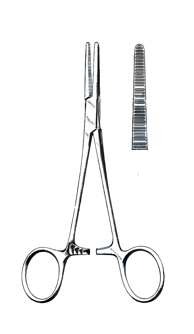 Lahey Forceps Straight 5 1/2" (14 cm) - Garana Industries