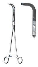 Mixter Forceps, Longit, Serr. 11 1/2" (29 cm) - Garana Industries