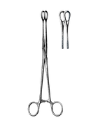 Foerster Sponge Forceps, Smooth, Straight 9 1/2" (24 cm) - Garana Industries