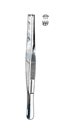 Tissue Forceps, 3 x 4 Teeth 5 1/2" (14 cm) - Garana Industries