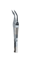 Walter ( Carmalt ) Splinter Forceps, Curved 4 3/4" (12 cm) - Garana Industries