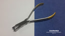 Orthodontic Safety Hold Distal End Cutter Short Handle